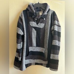Authentic Baja Hooded Pullover in XL